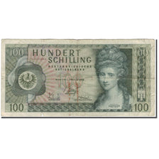 Banknote, Austria, 100 Schilling, 1969-01-02, KM:146a, F(12-15)