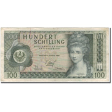 Banknote, Austria, 100 Schilling, 1969-01-02, KM:145a, VF(30-35)