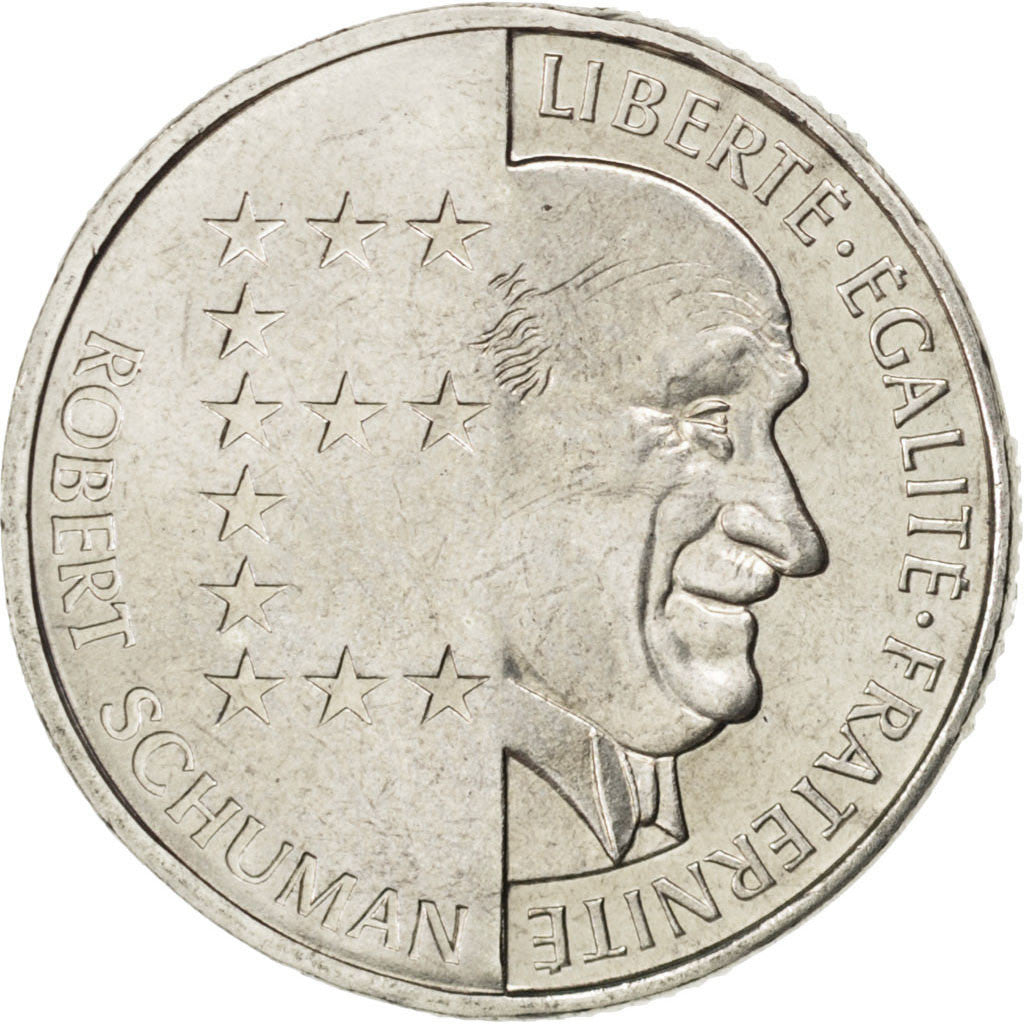 FRANCE, 10 Francs, 1986, KM #E134, MS(65-70), Nickel, Gadoury #825, 6.51