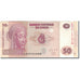 Geldschein, Congo Democratic Republic, 50 Francs, 30.6.2013, KM:97a, VZ