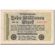 Banknote, Germany, 10 Millionen Mark, 1923-08-22, KM:106a, AU(55-58)