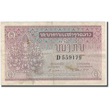 Billete, 1 Kip, Lao, KM:8a, BC+