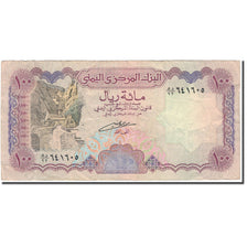 Banknote, Yemen Arab Republic, 100 Rials, KM:28, VF(20-25)