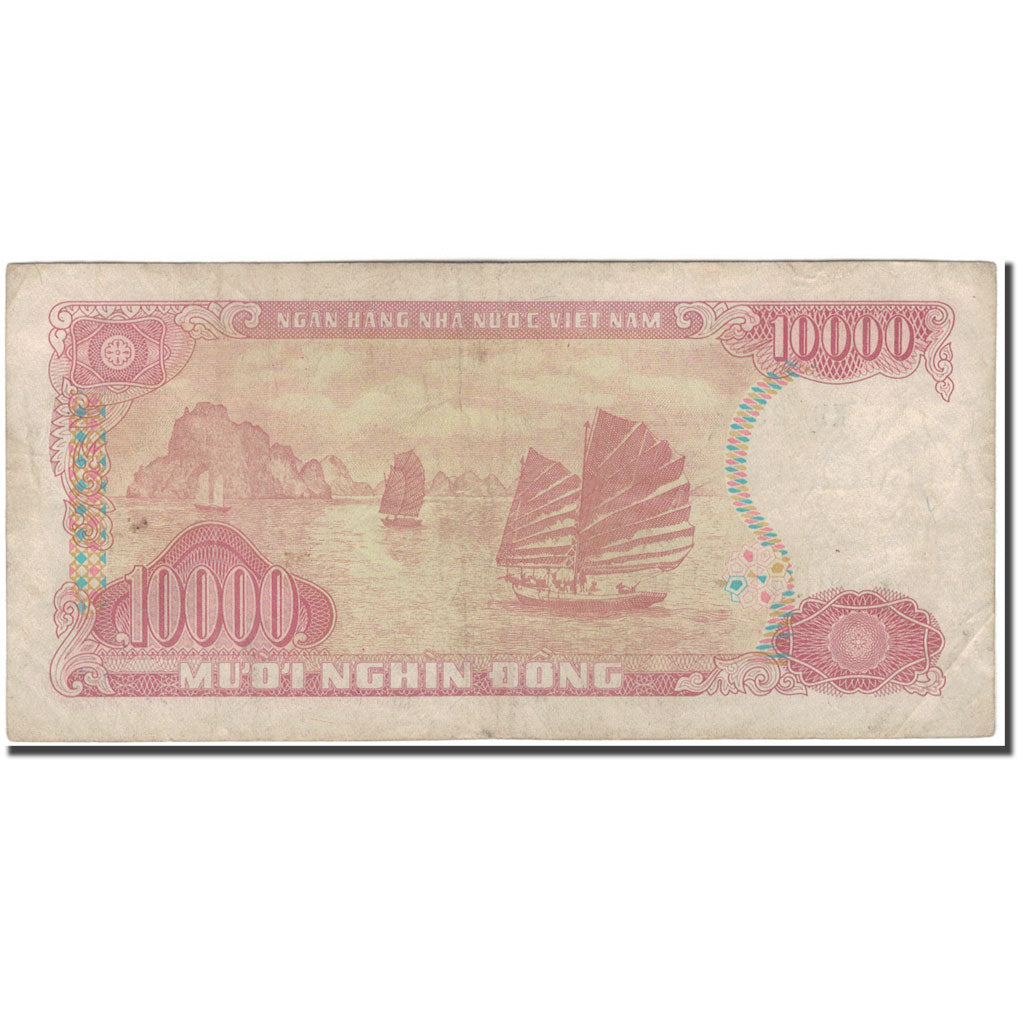 Banknote, Vietnam, 10,000 D<ox>ng, 1993, KM:115a, VF(30-35)