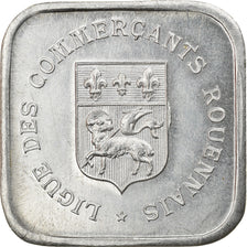 Monnaie, France, Chambre de Commerce, Rouen, 25 Centimes, 1920, SUP+, Aluminium