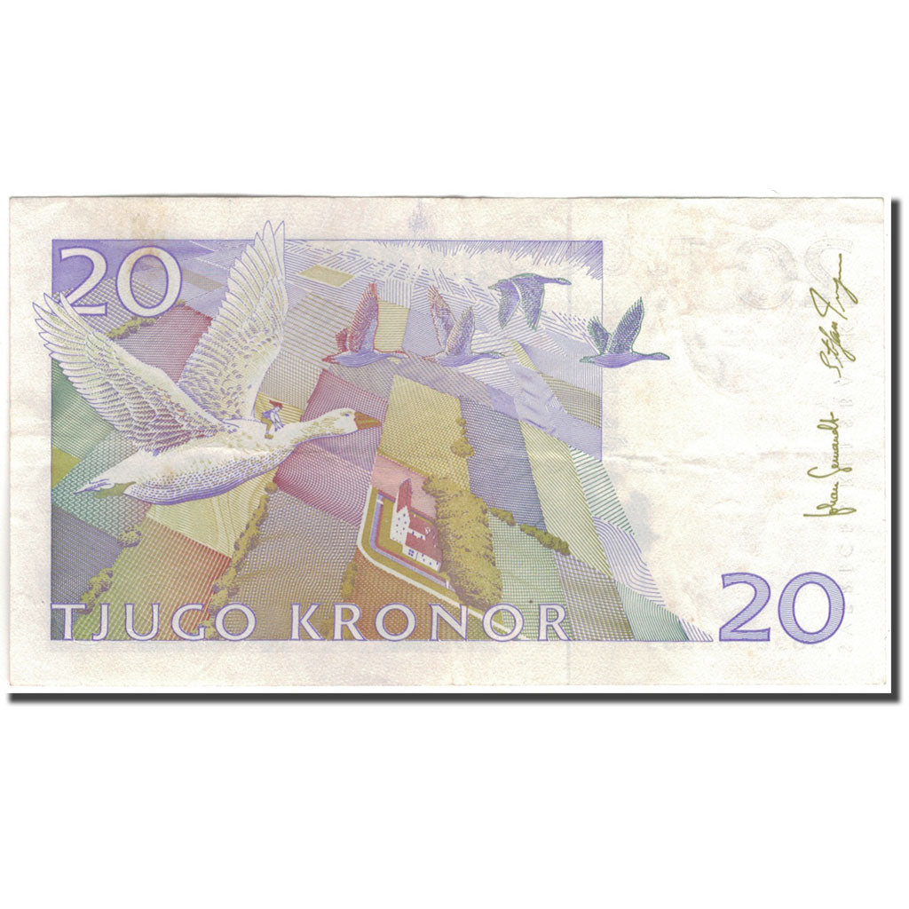 Banknote, Sweden, 20 Kronor, KM:63a, EF(40-45)