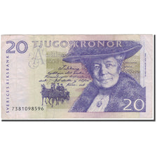 Banknote, Sweden, 20 Kronor, KM:63a, VF(20-25)