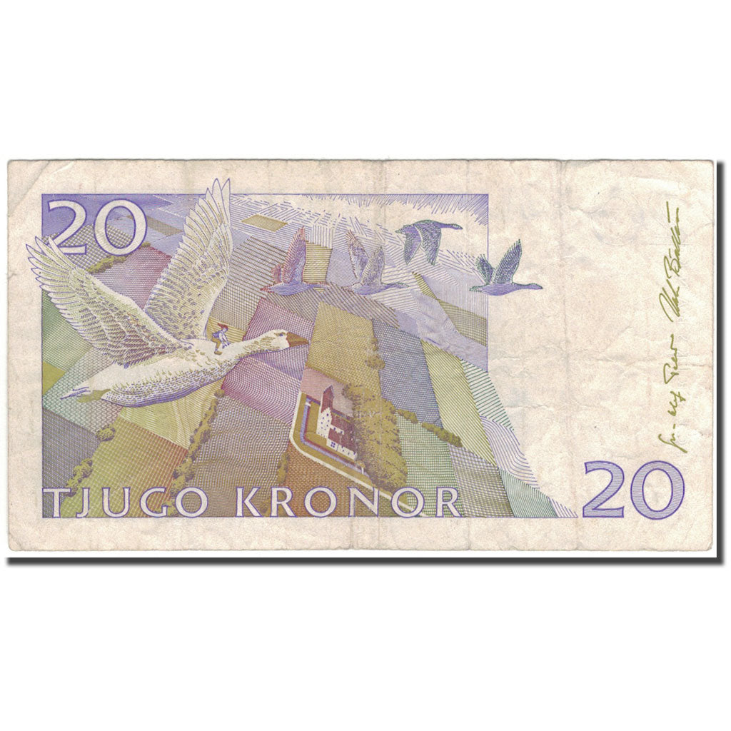 Banknote, Sweden, 20 Kronor, KM:63a, VF(20-25)