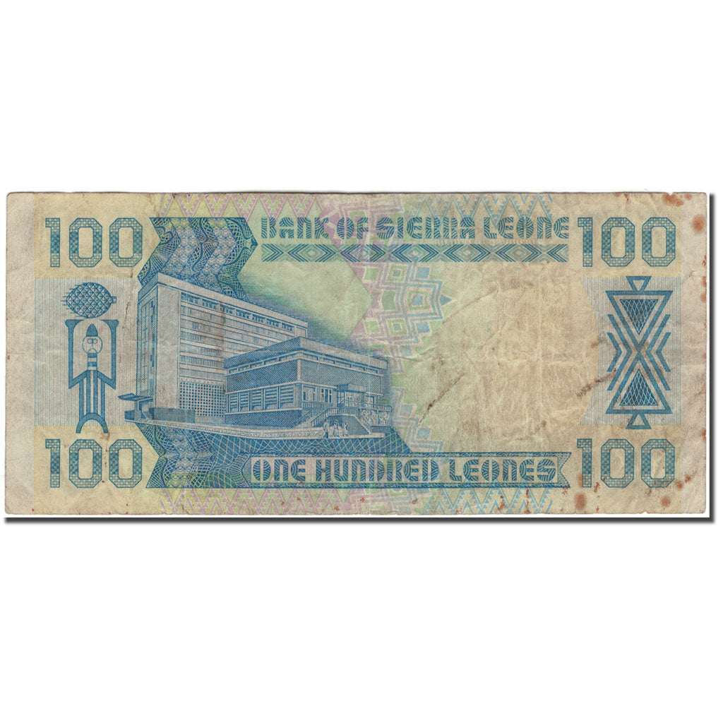 Banknote, Sierra Leone, 100 Leones, 1988-04-27, KM:18a, VF(20-25)