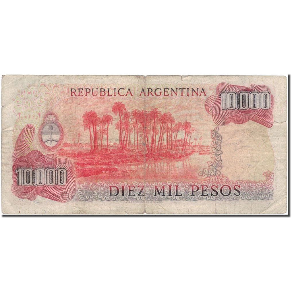 Billet, Argentine, 10,000 Pesos, KM:306a, B