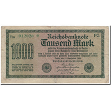 Banconote, Germania, 1000 Mark, 1922-09-15, KM:76e, MB+