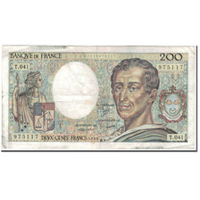 Francia, 200 Francs, 200 F 1981-1994 ''Montesquieu'', 1986, RC+, Fayette:70.6