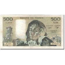 Francia, 500 Francs, 500 F 1968-1993 ''Pascal'', 1980-09-04, BC, Fayette:71.22