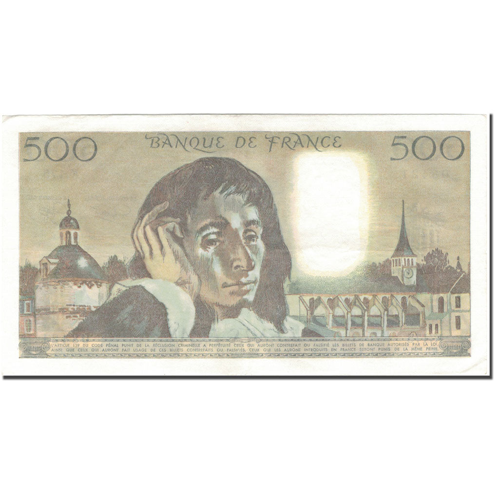 Frankrijk, 500 Francs, 500 F 1968-1993 ''Pascal'', 1983-01-06, TTB+