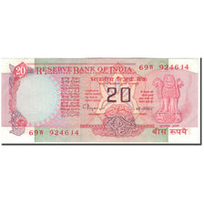 Geldschein, India, 20 Rupees, KM:82i, VZ