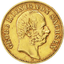 Germany, 10 Mark, 1903, Muldenhütten, KM #1259, EF(40-45), Gold, 3.96