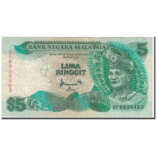 Billet, Malaysie, 5 Ringgit, KM:28c, TB