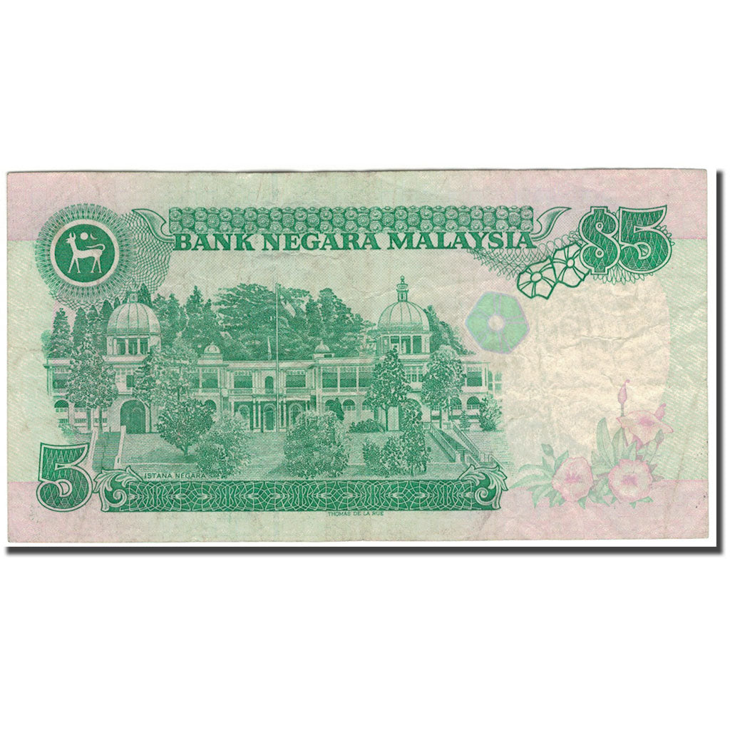Billet, Malaysie, 5 Ringgit, KM:28c, TB