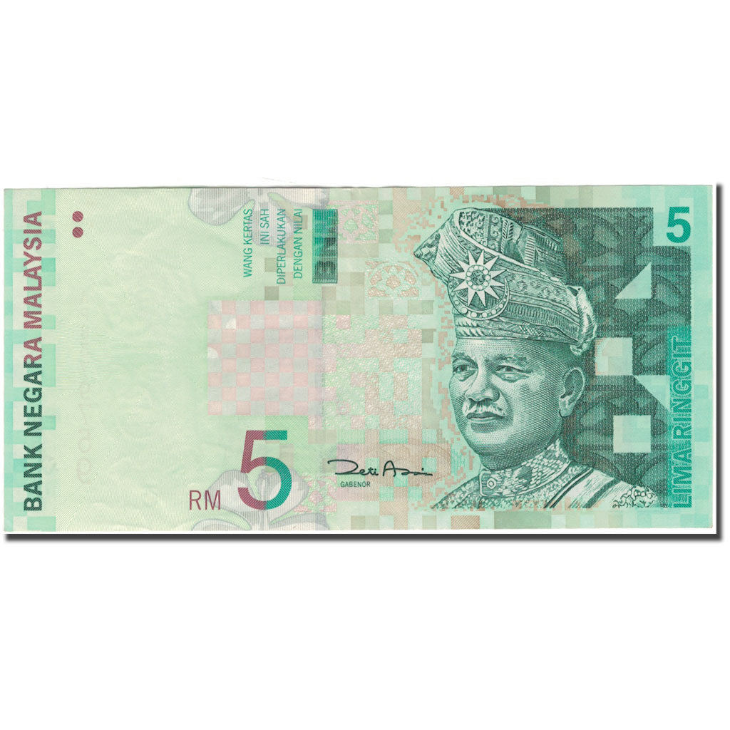Biljet, Maleisië, 5 Ringgit, KM:41b, TTB+