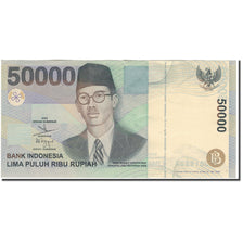 Banknote, Indonesia, 50,000 Rupiah, 1999, KM:139b, AU(55-58)