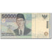 Banknote, Indonesia, 50,000 Rupiah, 1999, KM:139b, AU(55-58)