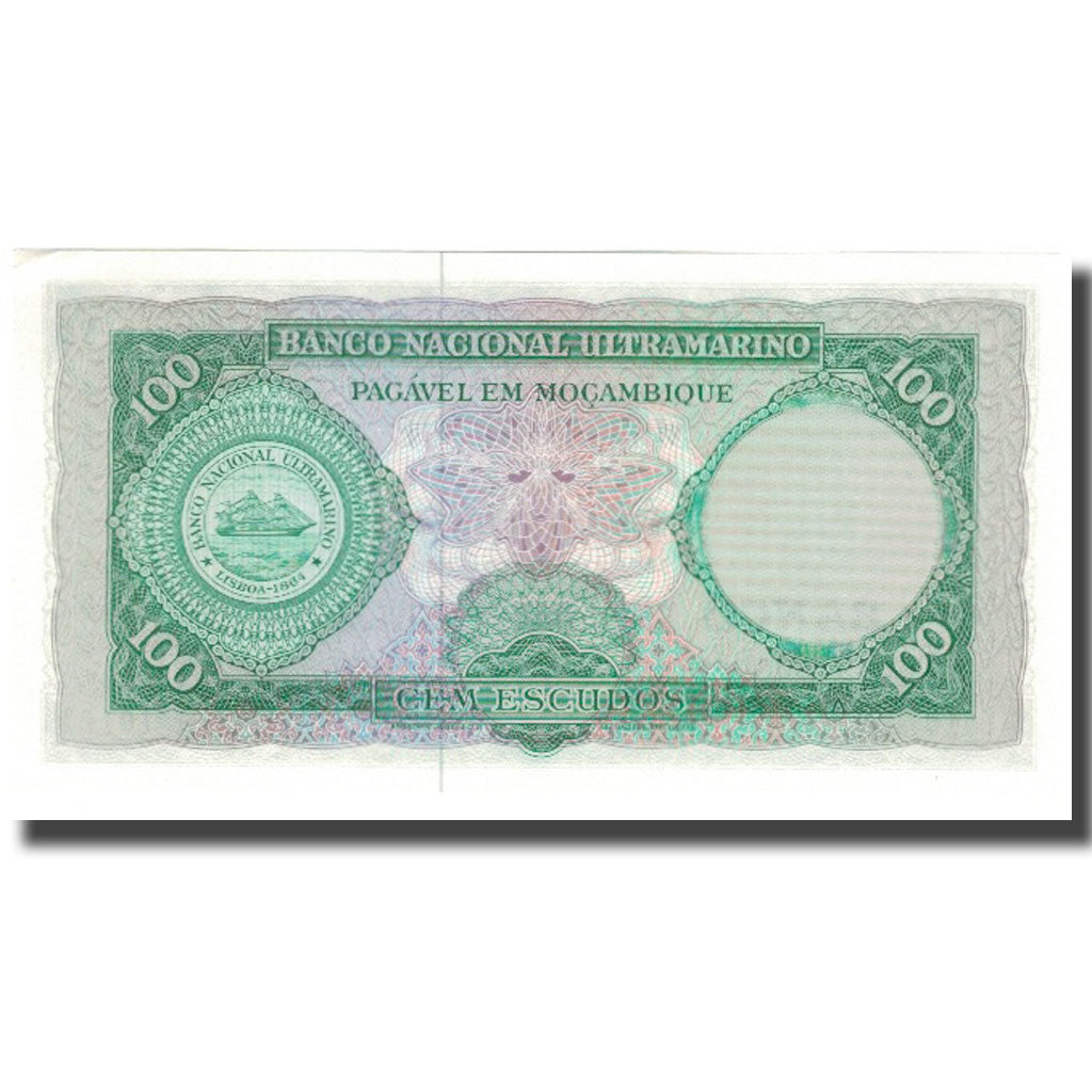 Banknote, Mozambique, 100 Escudos, 1961-03-27, KM:117a, UNC(63)