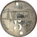 Moeda, França, Transbordeur de Rouen, Rouen, 5 Centimes, MS(60-62), Nickel