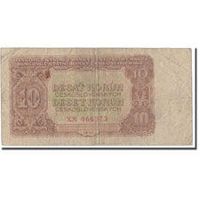 Banknote, Czechoslovakia, 10 Korun, 1953, KM:83b, VG(8-10)