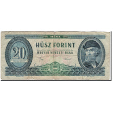 Banknote, Hungary, 20 Forint, 1980-09-30, KM:169g, VG(8-10)