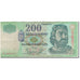 Banknote, Hungary, 200 Forint, 2007, KM:187g, VF(20-25)