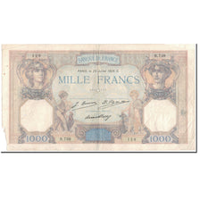 Francia, 1000 Francs, 1 000 F 1927-1940 ''Cérès et Mercure'', 1928-07-20, B