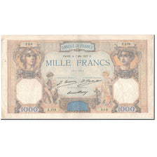 França, 1000 Francs, 1 000 F 1927-1940 ''Cérès et Mercure'', 1927-05-07