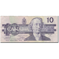 Banknote, Canada, 10 Dollars, 1989, KM:96a, VF(20-25)