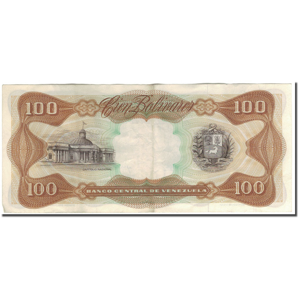 Banconote, Venezuela, 100 Bolivares, 1974-03-05, KM:55b, BB