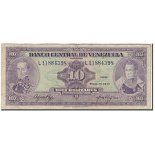Geldschein, Venezuela, 10 Bolívares, 1973-03-13, KM:51c, S