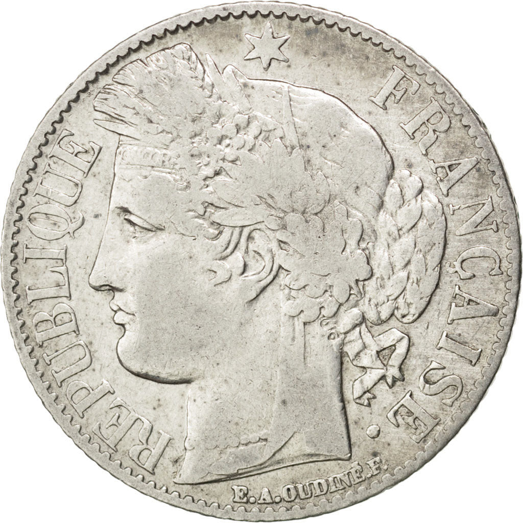 Monnaie, France, Cérès, Franc, 1887, Paris, TTB, Argent, KM:822.1