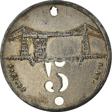 Coin, France, Transbordeur de Rouen, Rouen, 5 Centimes, EF(40-45), Nickel plated