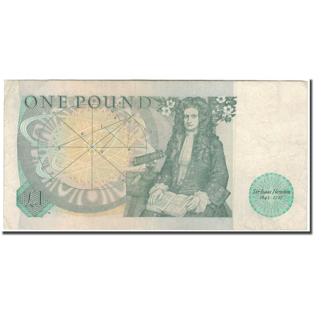 Geldschein, Großbritannien, 1 Pound, KM:377b, S