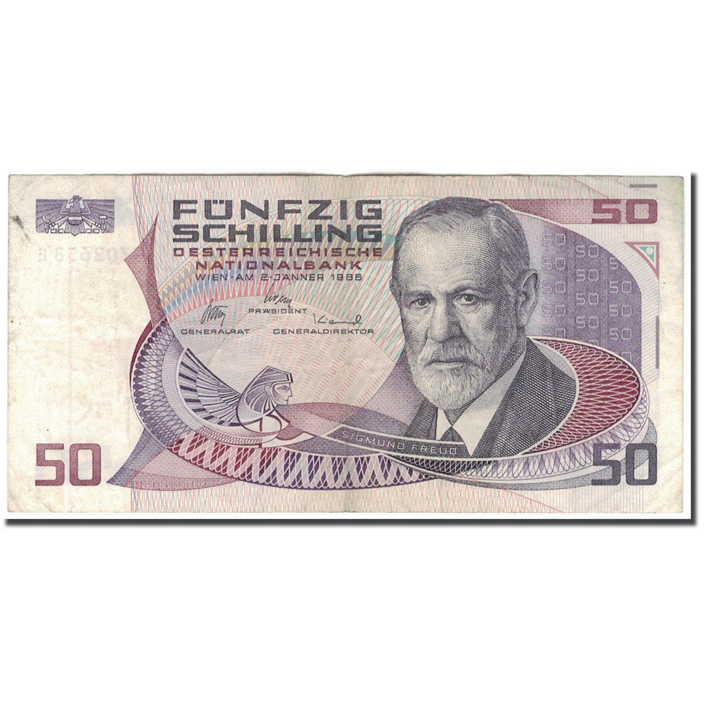Banknote, Austria, 50 Schilling, 1986-01-02, KM:149, VF(20-25)