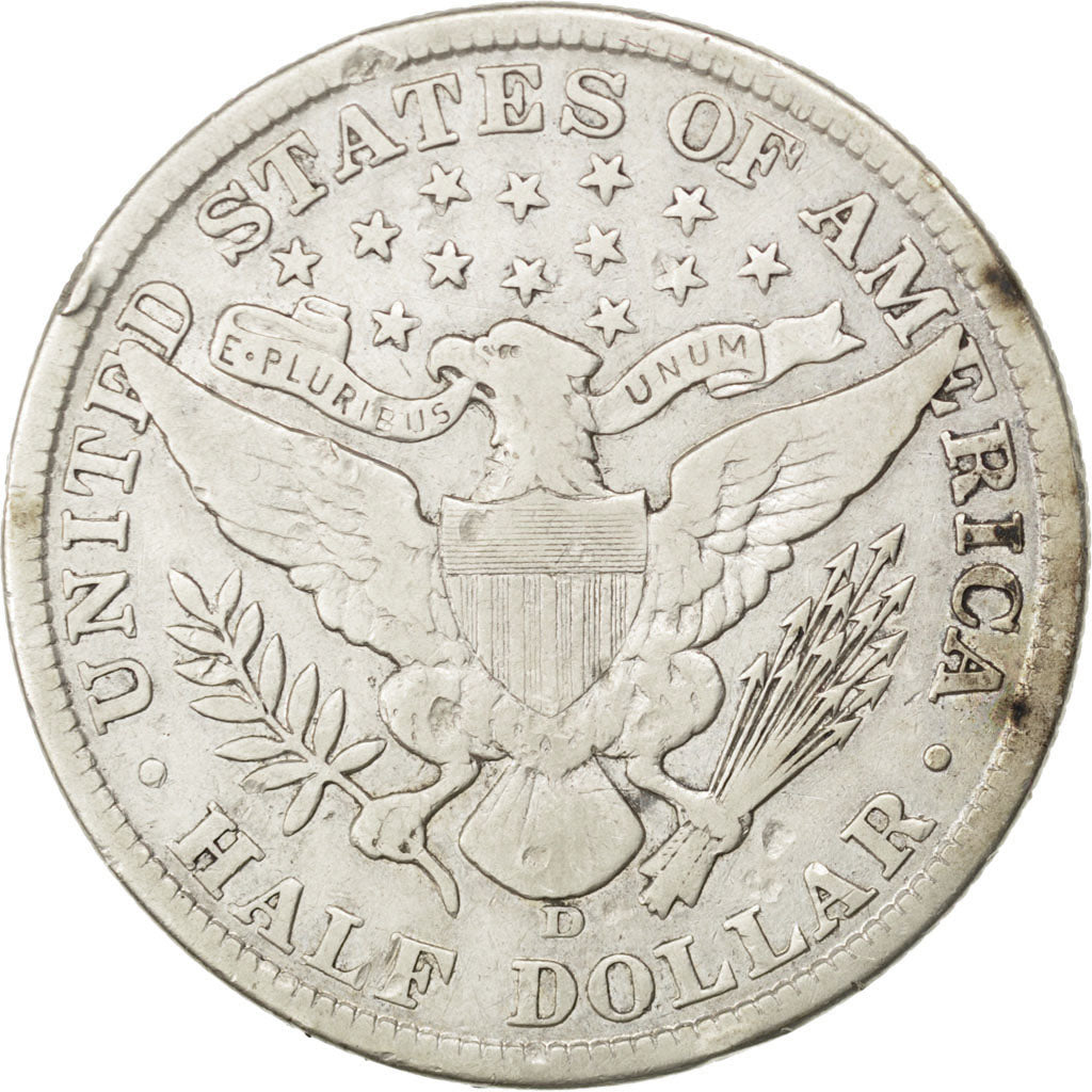 UNITED STATES, Barber Half Dollar, Half Dollar, 1907, U.S. Mint, KM #116,...