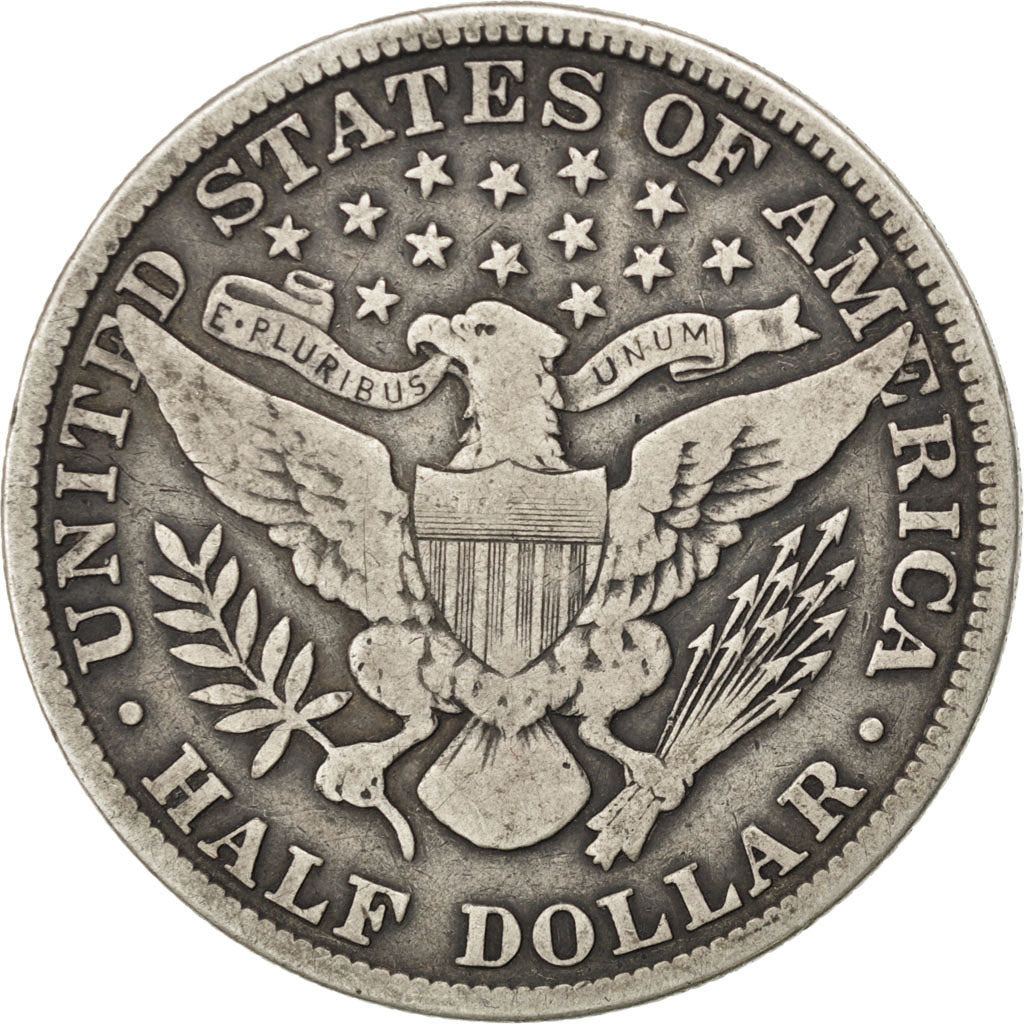 UNITED STATES, Barber Half Dollar, Half Dollar, 1909, U.S. Mint, KM #116,...