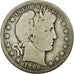 Coin, United States, Barber Half Dollar, Half Dollar, 1896, U.S. Mint