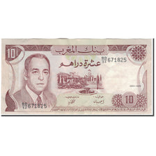 Banknot, Maroko, 10 Dirhams, 1985, KM:57b, EF(40-45)