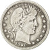UNITED STATES, Barber Quarter, Quarter, 1908, U.S. Mint, KM #114, VF(30-35),...