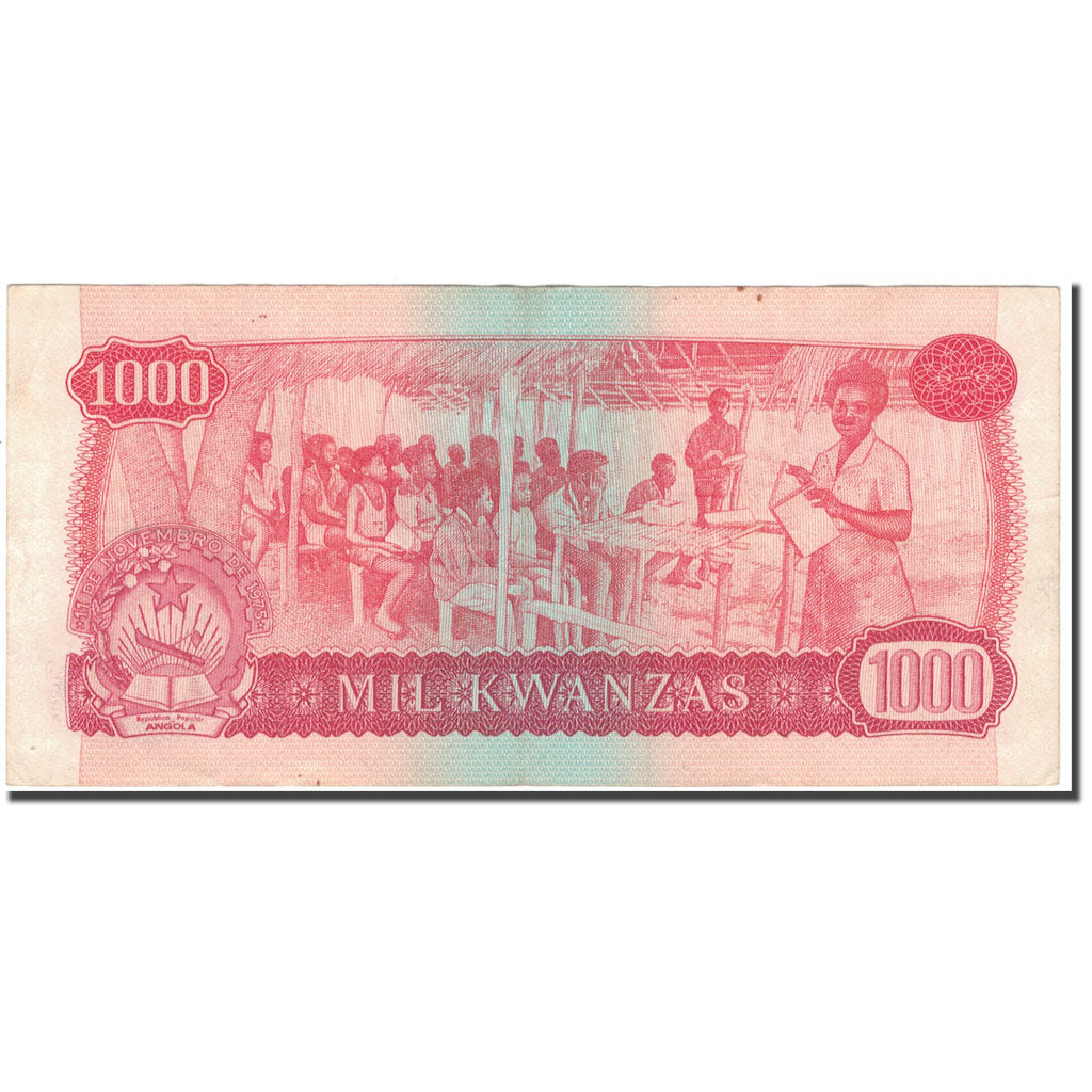 Biljet, Angola, 1000 Kwanzas, 1979-08-14, KM:117a, SUP