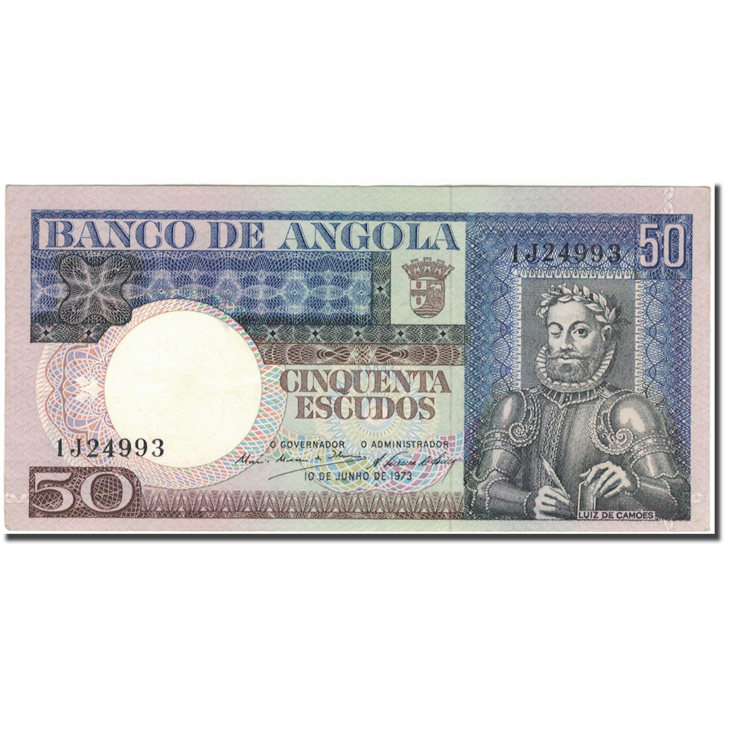 Banknote, Angola, 50 Escudos, 1973-06-10, KM:105a, UNC(63)