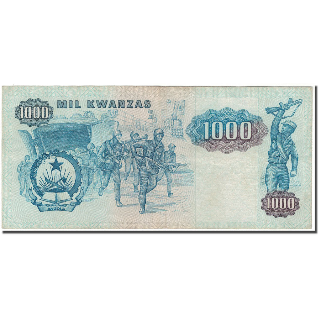 Biljet, Angola, 1000 Kwanzas, 1984-01-07, KM:121a, TTB
