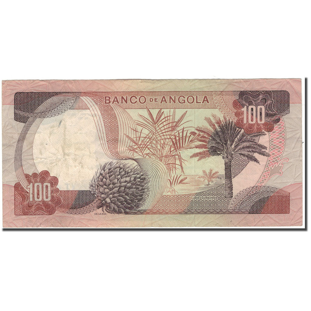 Banknote, Angola, 100 Escudos, 1972-11-24, KM:101, VF(20-25)