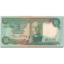 Banknote, Angola, 50 Escudos, 1972-11-24, KM:100, VF(20-25)