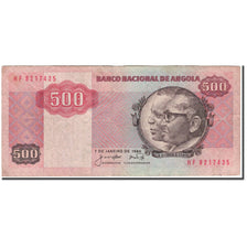 Banknote, Angola, 500 Kwanzas, 1984-01-07, KM:120A, VF(20-25)